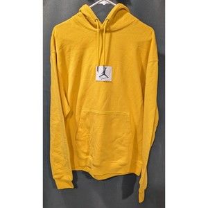 Nike Air Jordan Statement Pullover Hoodie Pollen Men's Size Medium DA9816-713